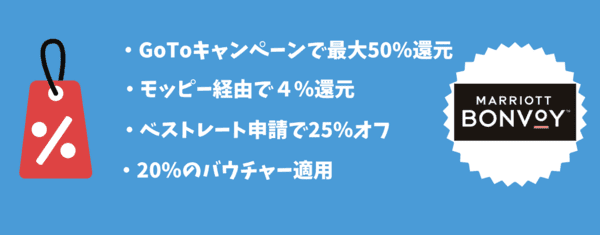 マリオットはGoToトラベルキャンペーン適用？