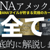 【大暴露】ANAアメックスカードの全て｜6年保有して分かったメリット・デメリット