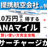 【ANAマイル利用】提携航空会社の特典航空券｜燃油サーチャージ無料のおすすめ航空会社